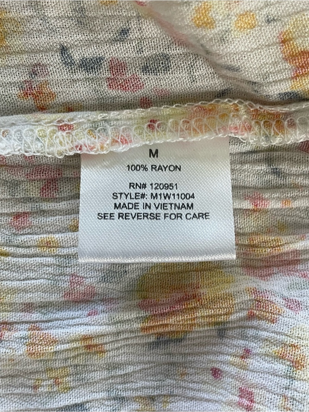 Hippie Rose Floral Cottagecore Blouse Peasant Puff Sleeve Tie Front Prairie Top - Picture 6 of 6